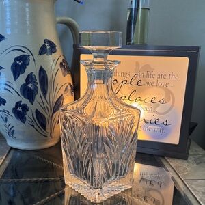 Gorham Crystal square decanter